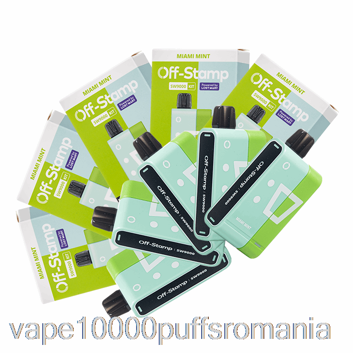 Vape Romania [10-pack] Off-stamp Sw9000 Kit De Unică Folosință